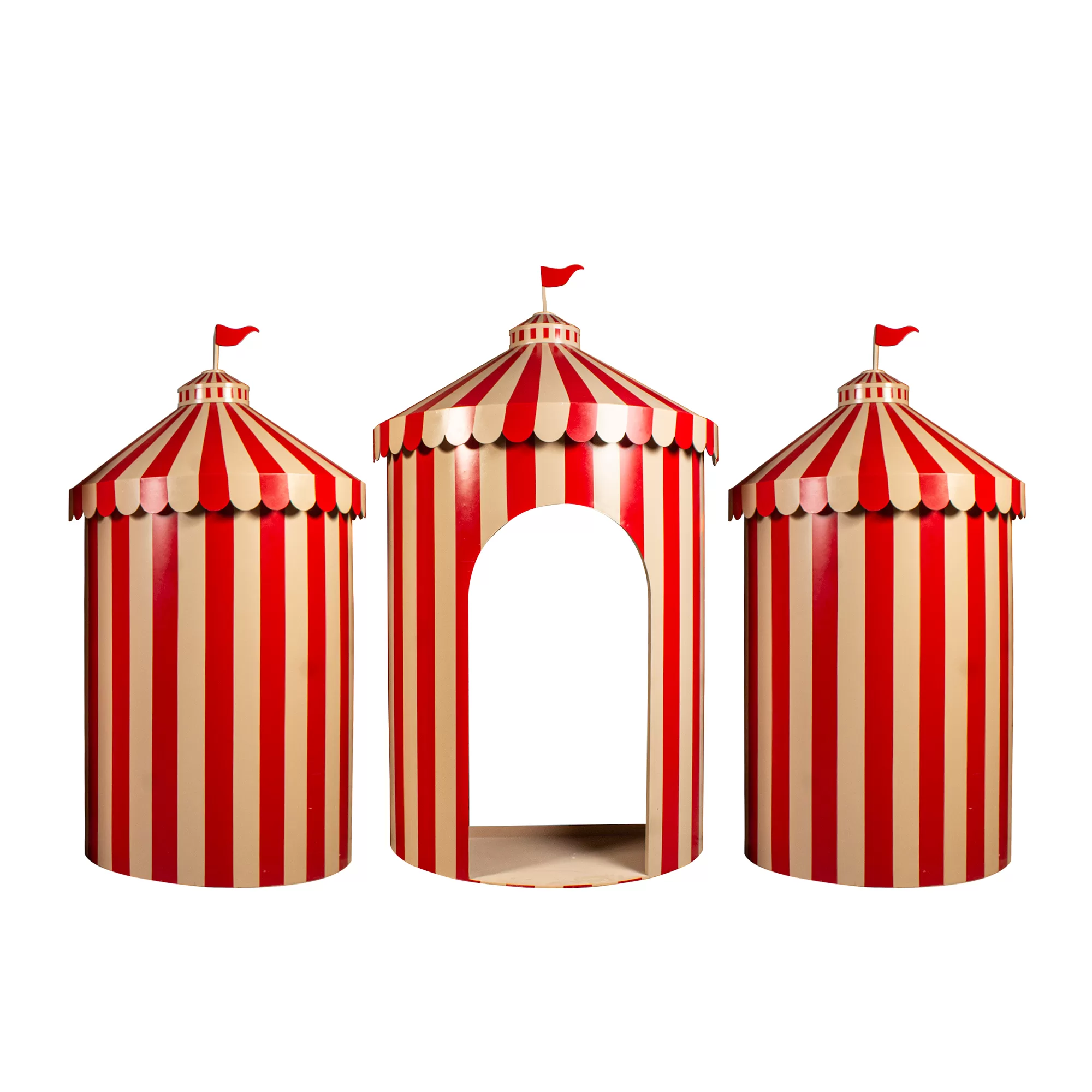 Circo tres piezas