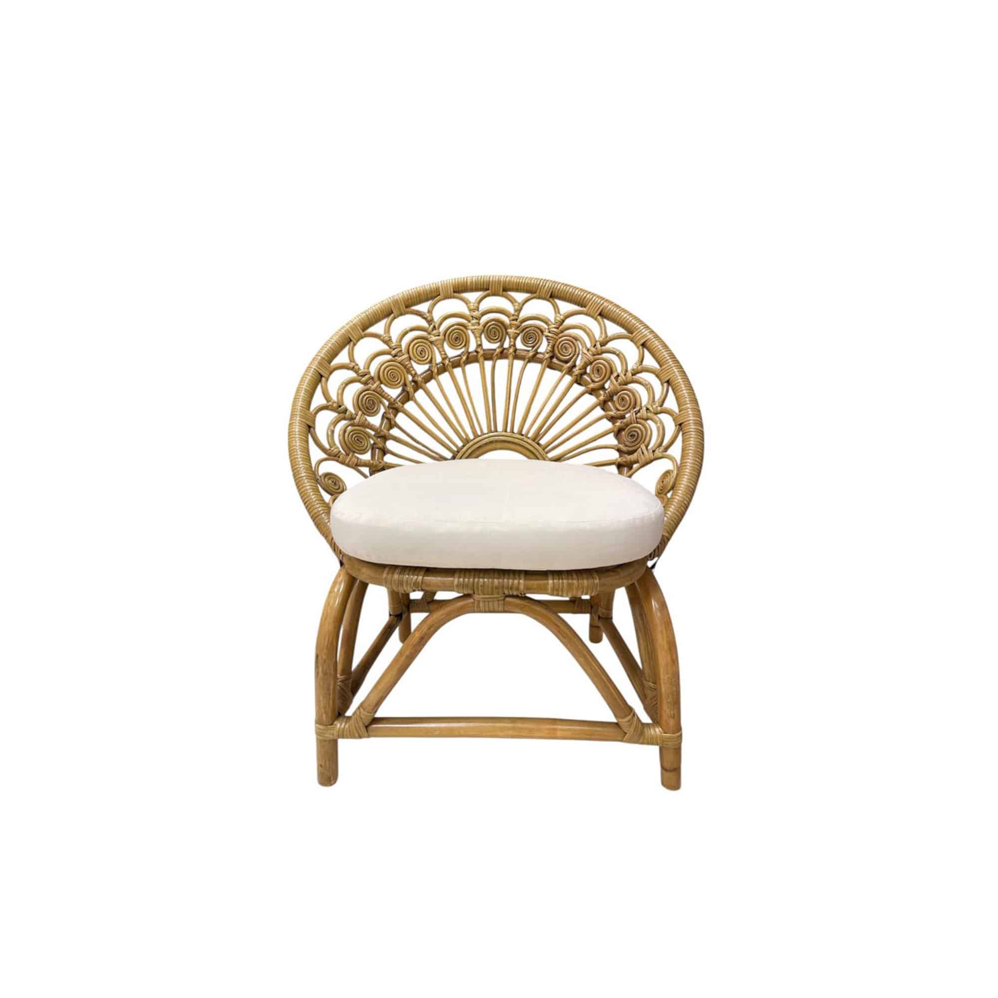 Silla flor bambú mini