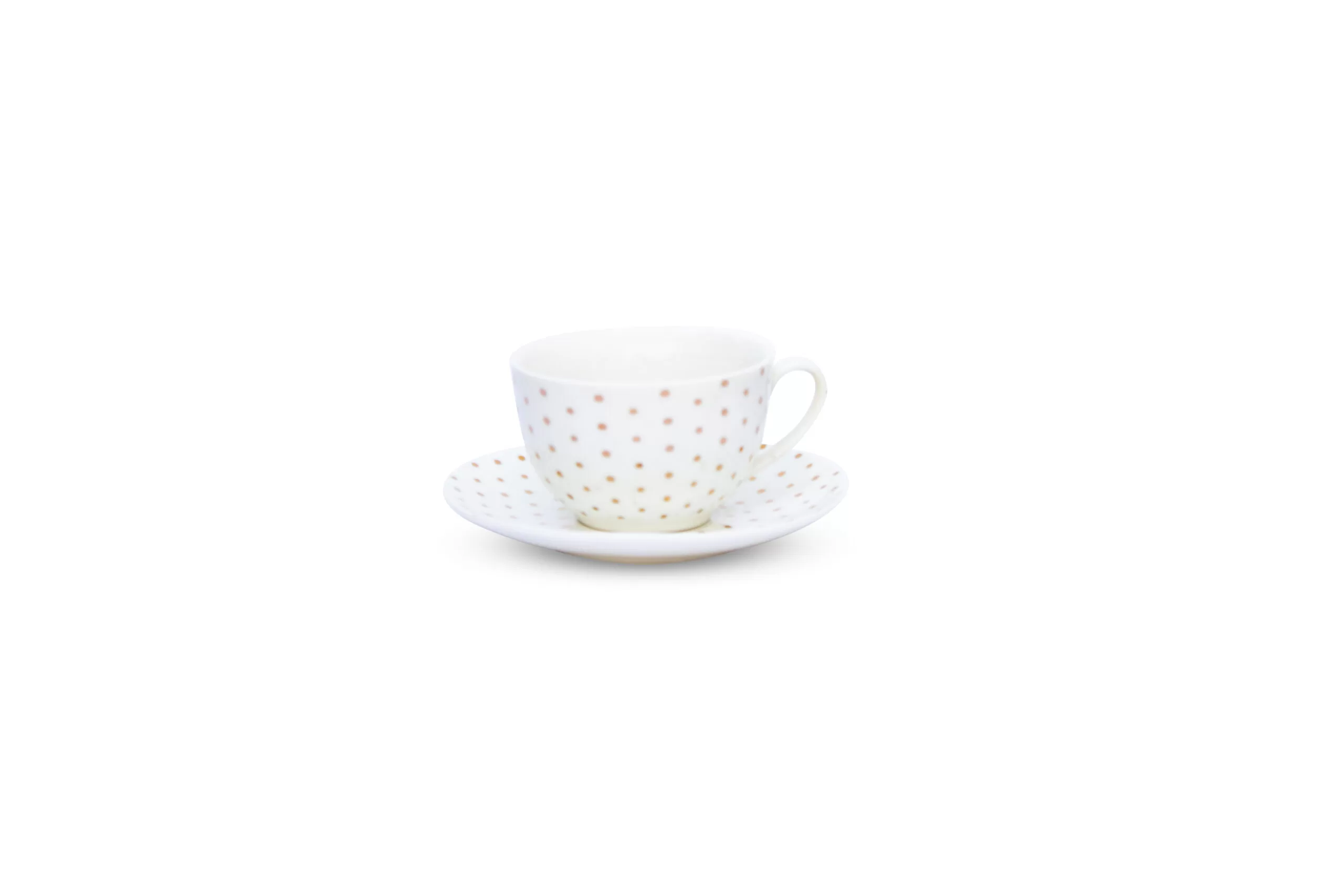 Taza Puntos Dorados