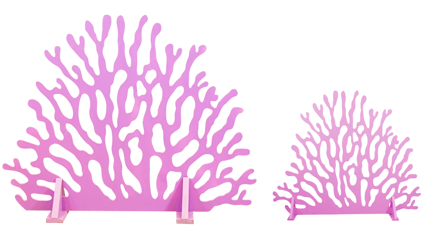 Juego Coral Lila